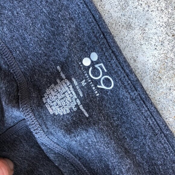 NWT Splits59 Tendu Grip Leggings Grippy Stirrups Grey Medium - Picture 7 of 8